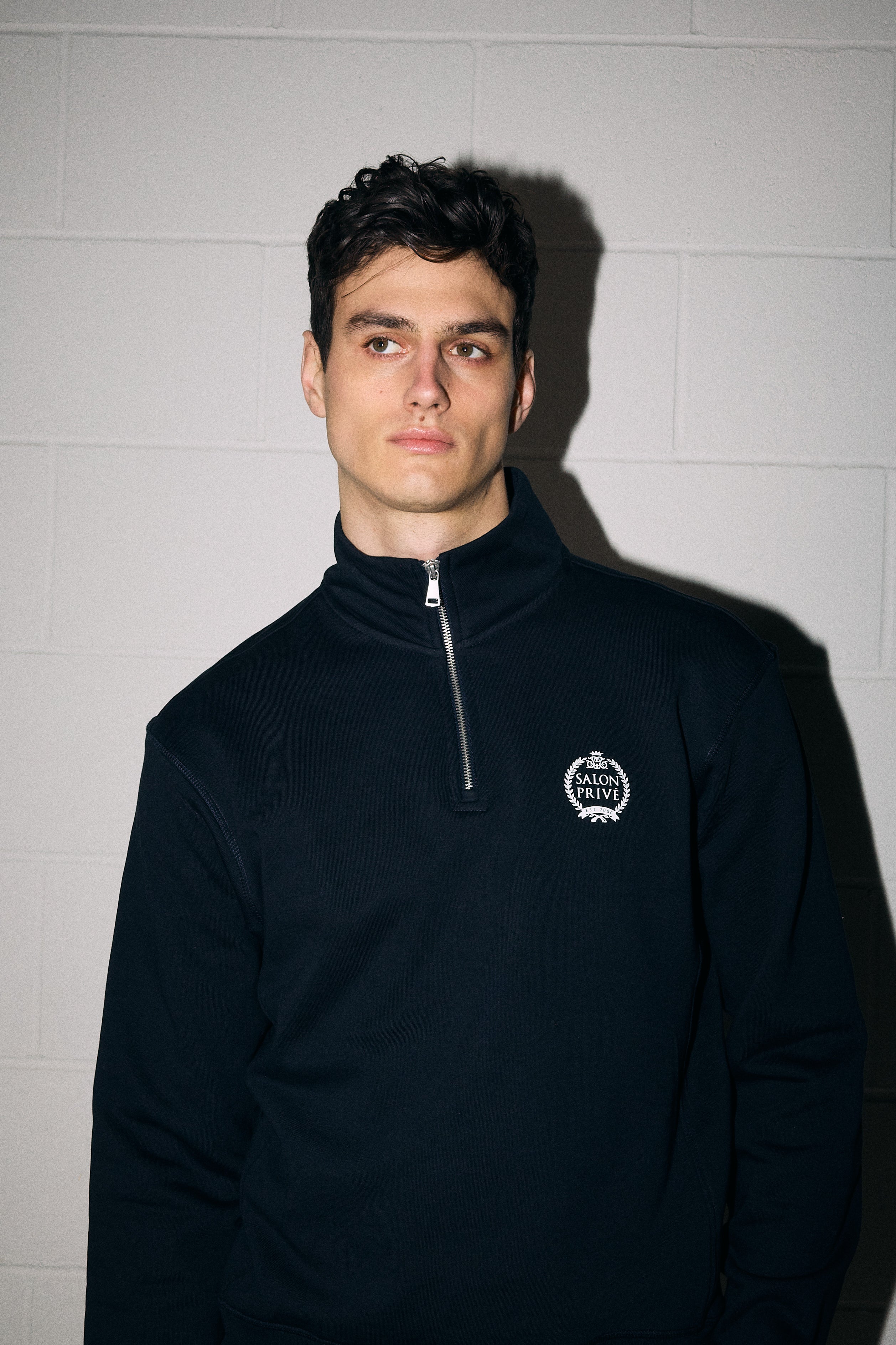Salon Privé Half-Zip  Navy