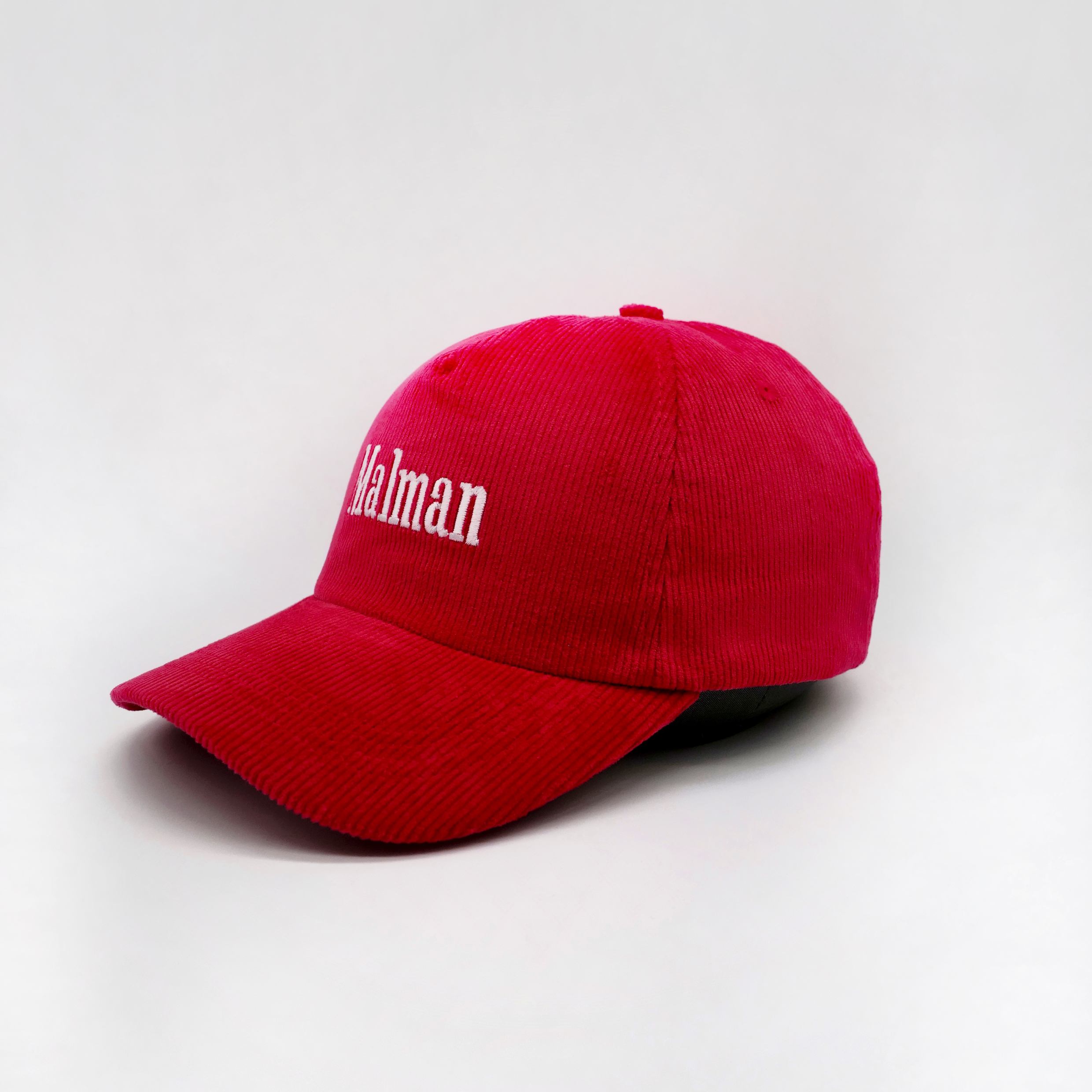 Malman Red Corduroy Cap