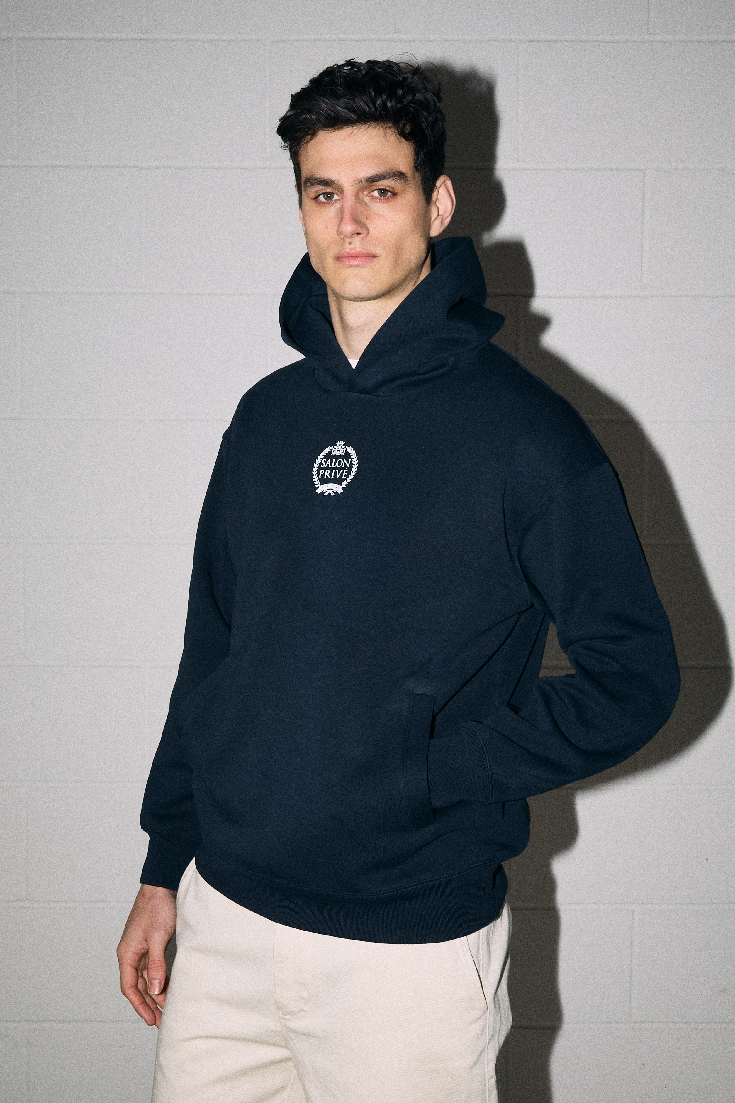 Salon Privé Navy Hoodie